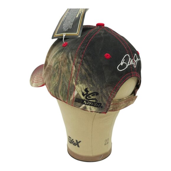 Chase Authentics Team Realtree Dale Jr 8 NASCAR Camo Strapback Cap Hat Trucker - Picture 11 of 13